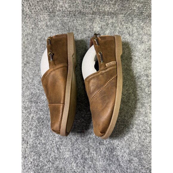 Bobs By Skechers Womens Brown Memory Foam Slip-On Flats Size 6.5 - Picture 12 of 16